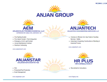 Tablet Screenshot of anjangroupme.com